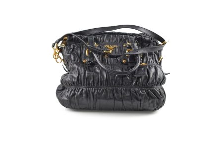 Prada Nappa Gauffre Nero Black Online now