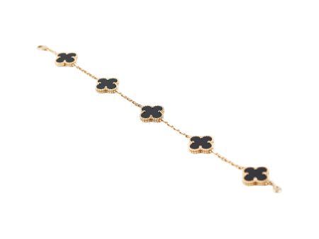 Van Cleef & Arpels VCA Alhambra 5 Motifs Bracelet Fashion