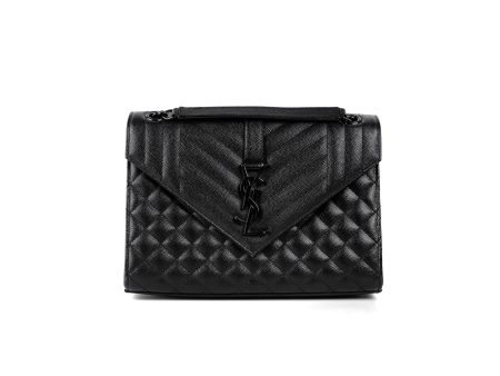 Saint Laurent Envelope Medium Black Supply