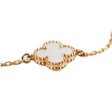 Van Cleef & Arpels Sweet Alhambra White Mother Of Pearl Bracelet Supply