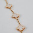 Van Cleef & Arpels Vintage Alhambra 5 Motif MOP Mother of Pearl Bracelet Online