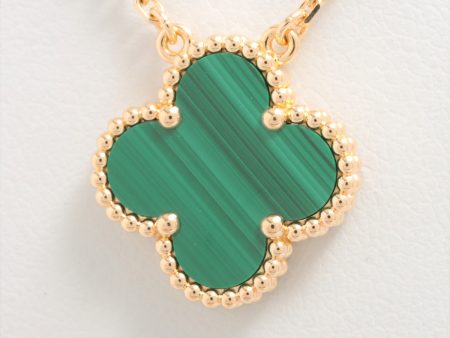 Van Cleef & Arpels Vintage Alhambra Malachite Necklace 2024 on Sale