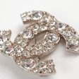 Chanel Crystal CC Brooch Large Discount