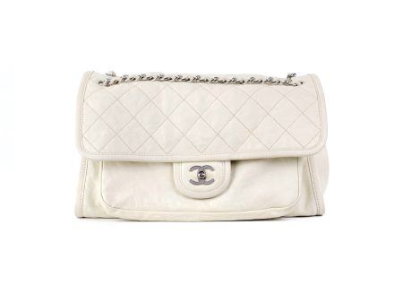 Chanel Seasonal Flap Ivory - Series 14 Hot on Sale