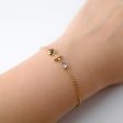 Louis Vuitton Petite Louis Bracelet Costume Jewellery Fashion