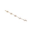 Van Cleef & Arpels Vintage Alhambra 5 Motif MOP Mother of Pearl Bracelet Online