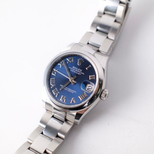 Rolex Datejust 31mm Stainless Steel Blue Face Watch 278240 Fashion