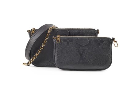 Louis Vuitton Monogram Empriente Multi Pochette Black Sale