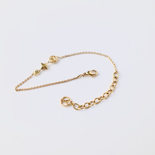 Louis Vuitton Petite Louis Bracelet Costume Jewellery Fashion