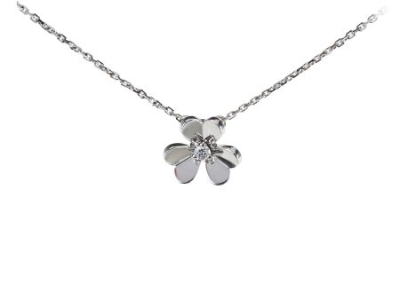 Van Cleef & Arpels Frivole Mini Diamond Necklace Sale