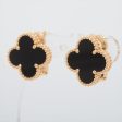 Van Cleef & Arpels Vintage Alhambra Onyx Earrings 2023 Online