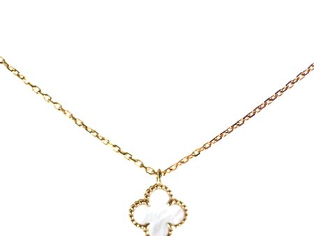 Van Cleef & Arpels Sweet Alhambra Mother Of Pearl Necklace For Cheap