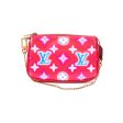 Louis Vuitton Mini Pochette Vernis Pink Fashion