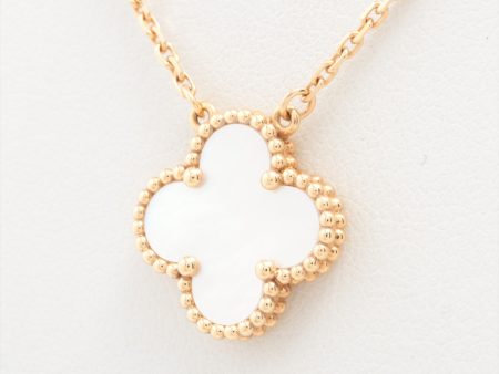 Van Cleef & Arpels Vintage Alhambra Mother of Pearls MOP Necklace - 2023 Online Sale