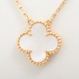 Van Cleef & Arpels Vintage Alhambra Mother of Pearl MOP Necklace Online now