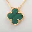 Van Cleef & Arpels Vintage Alhambra Malachite Necklace 2021 For Cheap