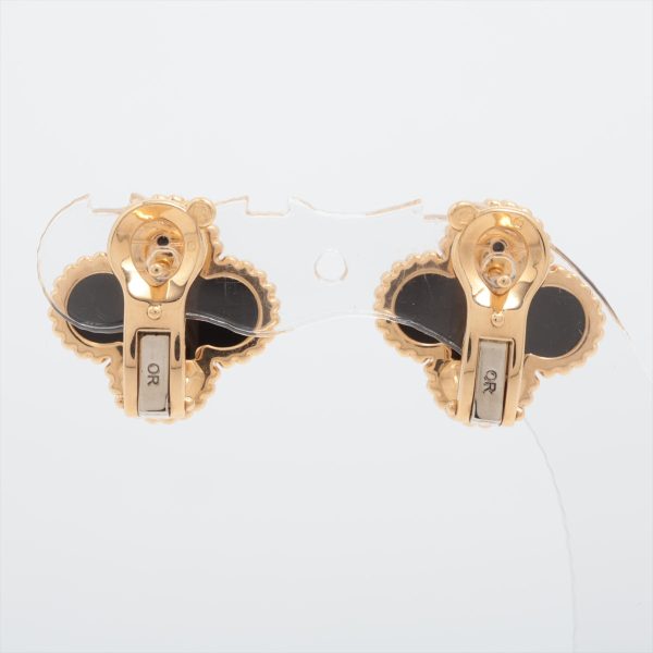 Van Cleef & Arpels Vintage Alhambra Onyx Earrings 2023 Online