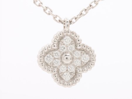 Van Cleef & Arpels Sweet Alhambra diamond Necklace Online now