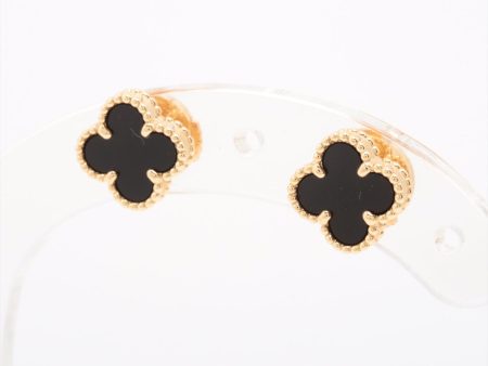 Van Cleef & Arpels Sweet Alhambra Onyx  Earrings - Feb 2024 Sale