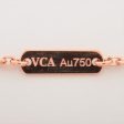 Van Cleef & Arpels Vintage Alhambra Rhodonite Diamond 2021 Holiday Necklace Cheap