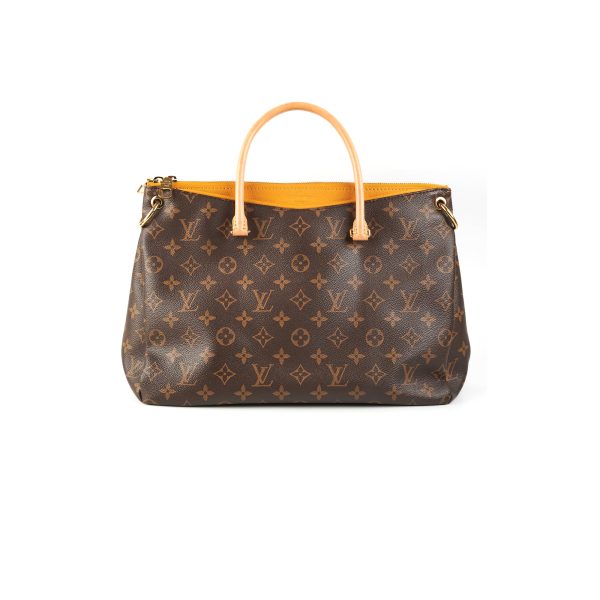 Louis Vuitton Pallas MM Monogram Yellow on Sale