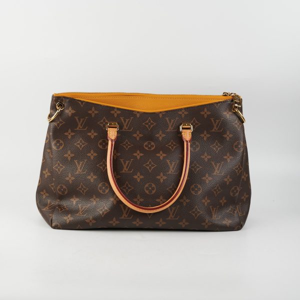 Louis Vuitton Pallas MM Monogram Yellow on Sale