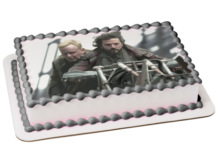 Andor Luthen and Cassien Edible Cake Topper Image ABPID56787 Cheap